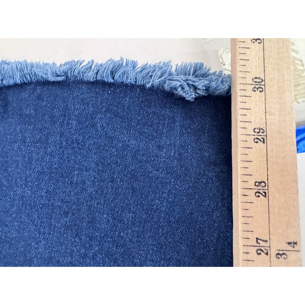 KanCan Size 22 Dark Wash High Rise Cropped straight leg 90s‎ preppy stretch - Picture 7 of 8